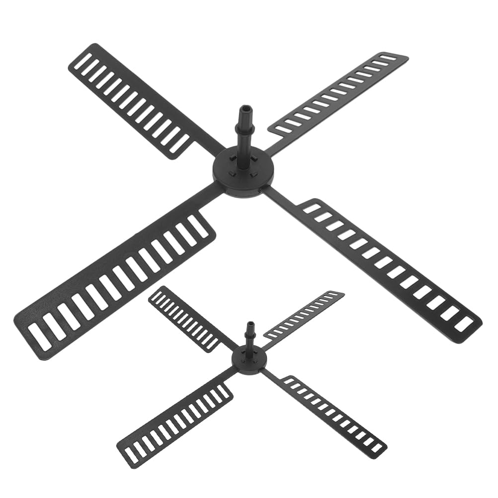 Vaguelly Solar Windmill Lighthouse Accessory Plastic Windmill Blades Replacement for Outdoor Garden Yard Decorative Weather-Resistant Parts