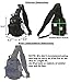 TravTac Stage II Small Sling Bag, Premium Everyday Carry Tactical Sling Pack 900D (Bi-Color RGB)