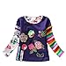 2017 NEAT Kid Girl Cotton Flower Long Sleeve T Shirt Tee Clothes For 2-6 Years
