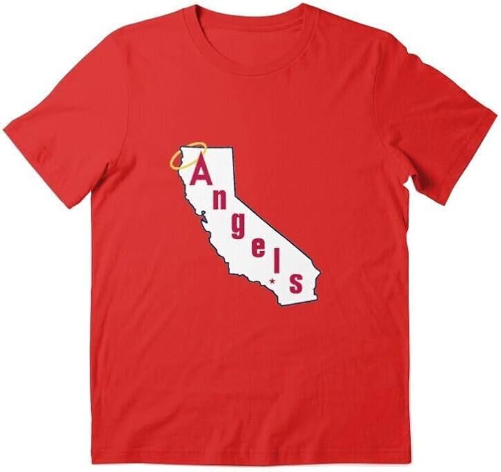 Throwback California Angels Baseball Logo Shirt, Youth T