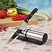 LINKYO Knife Sharpener (3 Stage Knife Sharpening System, Stainless Steel, Features Diamond Abrasives)