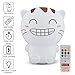 YoCoo, 3 Modes USB Rechargeable Children Night Light with Single Color, 9-Color Breathing and 9-Color flickering Modes, Tap Control Timer Lamp with IR Remote Controller for Kids Bedroom Gift