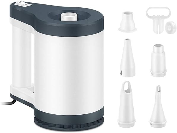 Amazon Co Jp 風船ふくらまし機 電動エアーポンプ 空気抜き機能付き 1台2役 コンセント式 モーター内蔵 風船空気入れポンプ 空気入れ 空気抜き 風船専用 大中小空気入れ 空気抜きノズル付属 結び目を付ける製品 バルーンクリップ付属 家庭用 Ac100v パーティグッズ 二