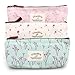 Countryside Flower Floral Pencil Pen Case Cosmetic Makeup Bag