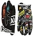 O'Neal 0385-129 Jump Gloves with Crank Graphic (Black/Multicolor, Size 9)