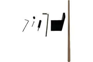 Fxzqgnh Guitar Bridge Peg Repair Kit, Musical Instrument Accessory, Professional, Compact, Improves Volume And Tone for, blac