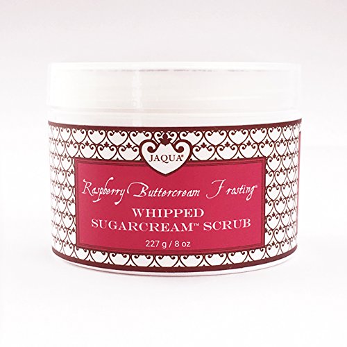 JAQUA Beauty Raspberry Buttercream Frosting Handmade Whipped Organic Sugarcream Scrub
