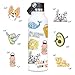 50PCs VSCO Stickers for Hydro Flask, Enjoyee Cartoon Waterproof Vinyl Water Bottle Stickers for Teens, Girls for VSCO Girls with Wrapping Box Decorated