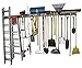 Holeyrail, Garage Organizer, Metal Pegboard, Commercial Quality, Industrial Strength, Prefinished Steel Peg board, 8 Feet total length, Uses Standard Peg Hooks (not included, see our other listing) primary