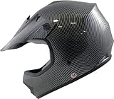 TMS YOUTH CARBON FIBER MOTOCROSS DIRT BIKE GRAPHICS MOTOCROSS HELMET ATV MX OFF-ROAD KIDS (Small)