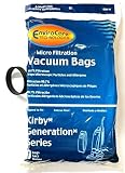 EnviroCare 9 Kirby Generation 1,2,3,4,5,6 and Ultimate G Allergen Filtration Bags 1 Belt
