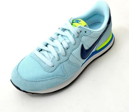 Amazon Nike ナイキ 復刻 スニーカー ウィメンズ インターナショナリスト スウェード スエード シューズ レディース 24 0cm グレイシャーブルー 8407 240 404 シューズ バッグ