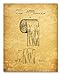 The Print Archives Bathroom Patent Prints - Wall Art - Set of Six Photos - Unframed (8 x 10)