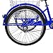 Weanas 7 Speed 24/26 Inch Adult Tricycle Trike Cruiser Bike Three-Wheeled Bicycle Men’s Women’s Cycling Bicycles for Recreation, Shopping w/Lock, Bike Pump, Basket Shopping Bagthumb 4