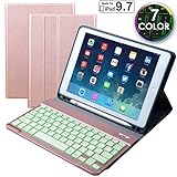Eoso 7 Color Backlit Keyboard case for New 2018