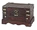 Decorative Gifts Old Style Wooden Chest in Antique Cherry (Small)