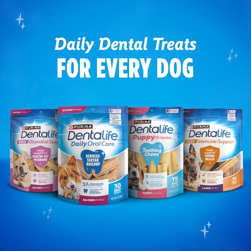 DENTALIFE ACTIVFRESH PACK OF 3 DOG CHEWS FOR SMALL AND MEDIUM DOGS 20-40 LBS., DENTAL CHEWS TO FRESHEN BREATH, CHICKEN FLAVOR, 22.5 OZ. EACH, 30 CHEWS EACH/90 TOTAL CHEWS – 30 CT. POUCH