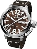 TW Steel Men's CE1009 CEO Canteen Brown Leather Brown Dial Watch