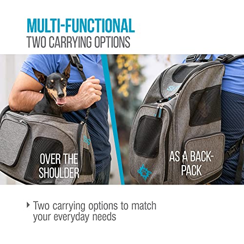 Sherpa 2in1 Backpack Travel Pet Carrier, Airline Approved