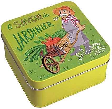La Savonnerie de Nyons - Gärtner-Seife in Metalldose, 100 g