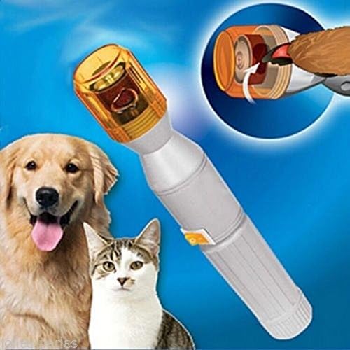 Pet Dog Cat Nail Trimmer Tool Grooming Tool Care Grinder Clipper Electric Kit