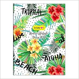ハワイ手帳ミニ22 10月始まり A6サイズ マンスリー ビニールカバー ハワ恋 ハワイ ライフスタイル クラブ ハワ恋 本 通販 Amazon