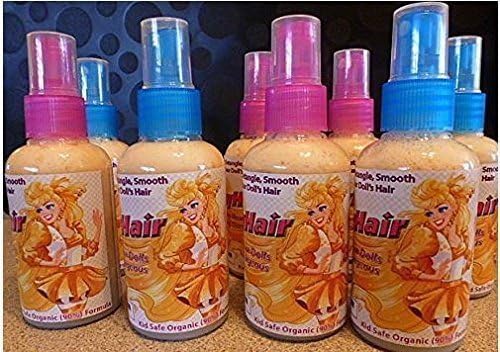 Doll Hair Detangler and Conditioner (2-bottle Set)
