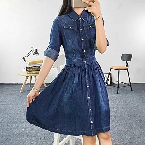 jeans frock top