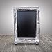 Rustic Whitewashed Tabletop Chalkboard / Vintage Wedding Table Sign / Small Kitchen Countertop Memo Board / Antique White Washed Wooden Frame (9.5” x 14” Inches)