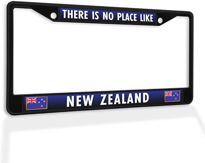 Fastasticdeals Metal Insert License Plate Frame There is No