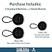 Comfy Deluxe Pants Waist Extenders by Comfy Clothiers - 3-Pack of Waist Extenders (2 Standard Buttons & 1 Small Button)