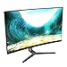 Viotek NB24CB 24-Inch LED Curved Monitor with Speakers, Bezel-Less Display, 75Hz 1080P Full-HD FreeSync VGA HDMI VESA - Xbox Ready (Black)