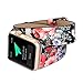 TCSHOW 44mm 42mm Double Tour Soft PU Leather Pastoral/Rural Style Strap Wrist Band Replacement for Apple Watch Series 5/4/3/2/1(Double Tour),Not fit for 38mm/40mm iWatch