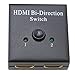 2x1 HDMI Switch, 1x2 HDMI Splitter, AGPtek HDMI Bi-direction 1080P 3D full HDCP passthrough Splitter -Switcher A-B AB A/B