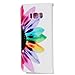 YOKIRIN for Samsung Galaxy S8 Case, PU Leather Floral Half Flower Design Magnetic PU Leather Case Wallet Flip Stand Flap Closure Cover with ID Credit Card Holder Cover for Samsung Galaxy S8