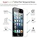 [2-Pack] For iPhone SE / 5S / 5C / 5 - SuperGuardZ Tempered Glass Screen Protector - 9H, 0.3mm, 2.5D Round Edge, Anti-Scratch, Anti-Bubble