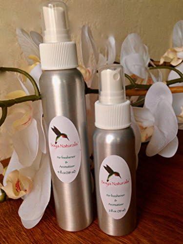 SWEET VANILLA Air Freshener and linen Spray with essential oils, NO synthetic preservatives, NO synthetic fragrances.