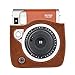 Sunmns Retro Vintage PU Leather Protective Case Bag Cover Compatible with Fujifilm Instax Mini 90 Instant Film Camera, Brown