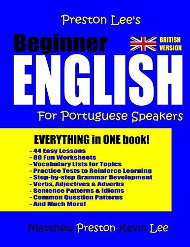 Amazon.com: Preston Lee's Beginner English: 9781546934943: Lee