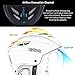 ZIONOR Lagopus H1 Ski Snowboard Helmet for Men Women - Air Flow Control Adjustable Fit Black (Large)