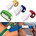 Mougerk Elastic Bandage Tourniquets, 4Pack Quick Release Tourniquet Bands for Hunting and Hiking, Household