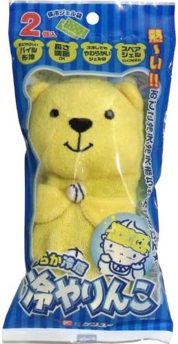 Amazon おでこ冷え冷え赤ちゃんごきげん フリーザーに入れておいても凍結せず常に柔らかく お子様もお頭などをやさしく冷やす 4個セット 健康グッズ アイスパック
