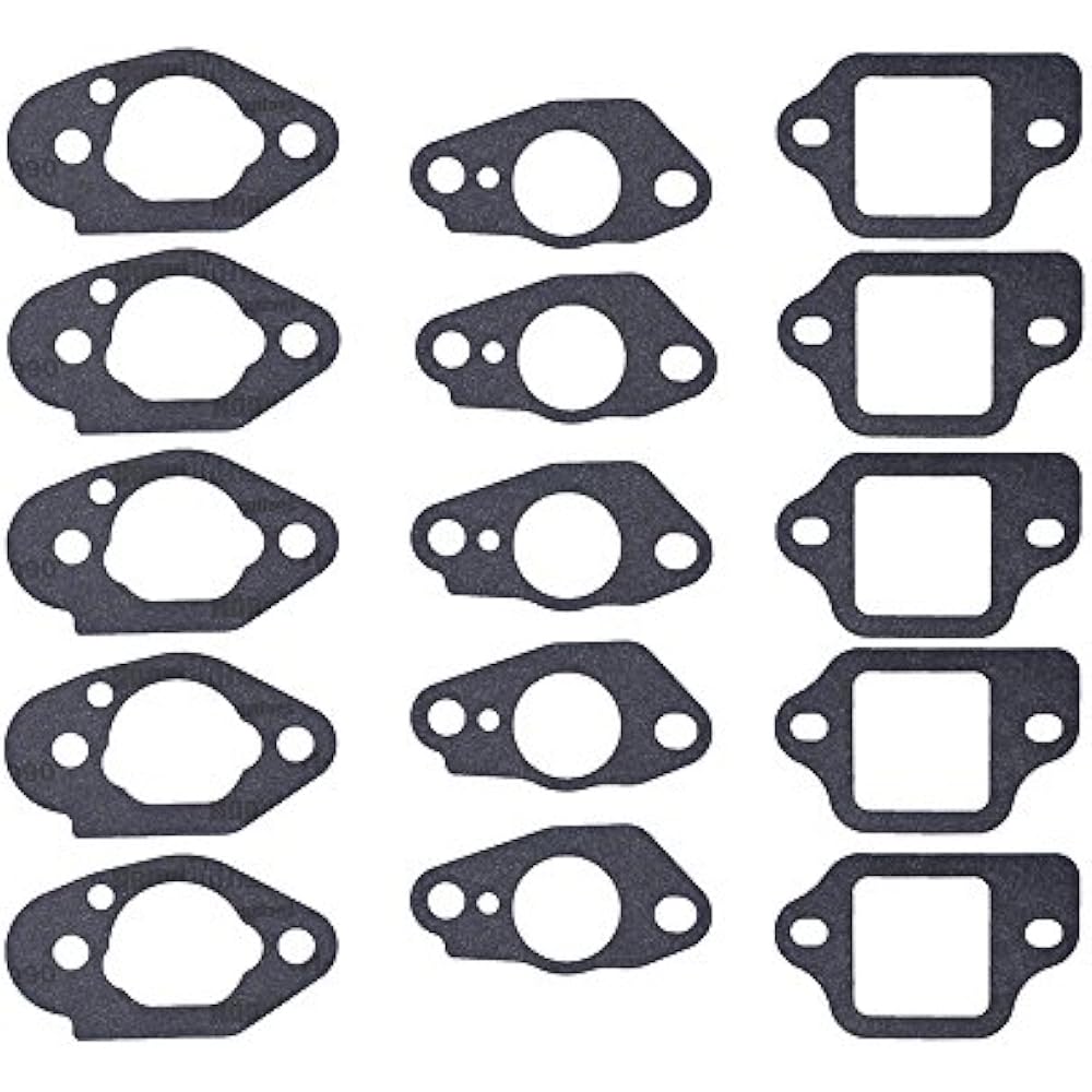 (Pack Of 5) Carburetor Gaskets For Honda GCV135 GCV160 GCV190 GSV190 HRS216 Lawn 764560203928 eBay