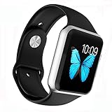 Apple Watch Band - WantsMall Soft Silicone Sport Style Replacement iWatch Strap for 38mm Apple Watch Models