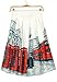 Women London Street Skater Skirt Telephone Boxes and Bus Printed A-Line Skirt