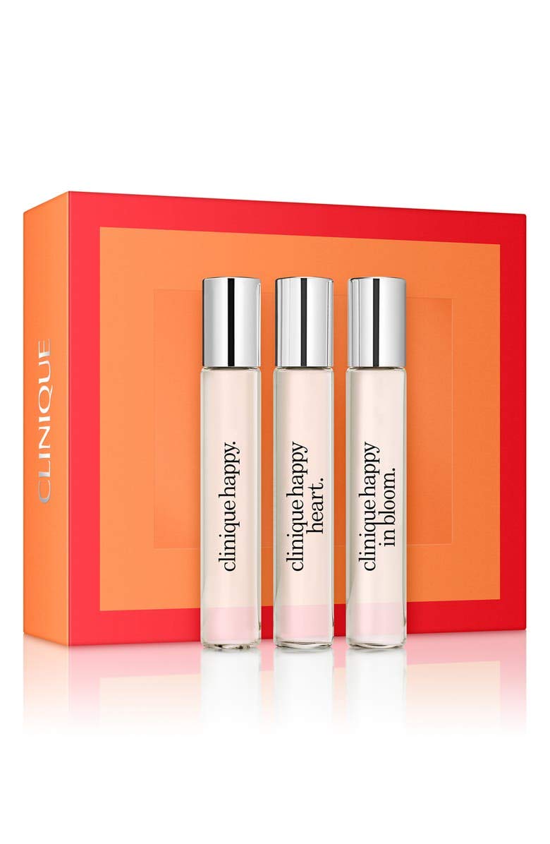 Clinique A Little Happiness Set 3-Pc. Set: Clinique Happy, Happy Heart and Happy in Bloom, 0.17fl.oz./ 5ml