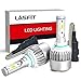 LASFIT H10/9140/9145 LED Fog Light Bulbs Kits-Flip COB Chips-60W 7600LM 6000K (Pack of 2）