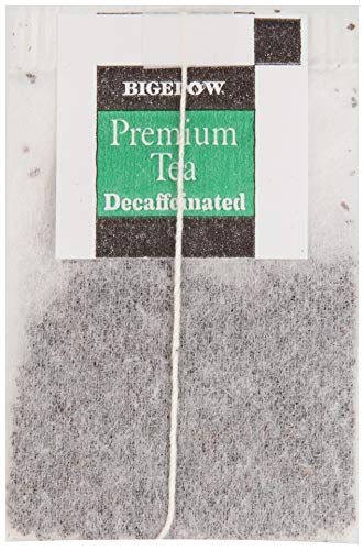 BIGELOW 48 COUNT PREMIUM DECAFFEINATED BLEND BLACK TEA (CASE OF 6), TOTAL 288 TEA BAGS, CONTAINS INDIVIDUALLY WRAPPED TEA BAGS, DECAF TEA