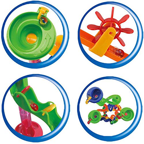 image for Liyic Toys105 Marble Run Toys/ Marble Race Game/Construction Building 