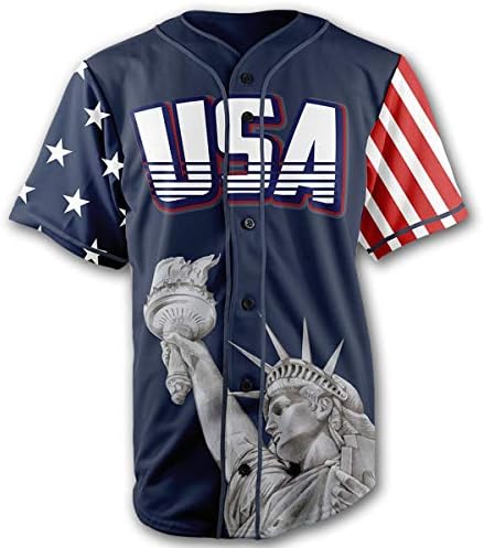 Amazon.com: Greater Half Jersey: Liberty Edition Red Trump #45